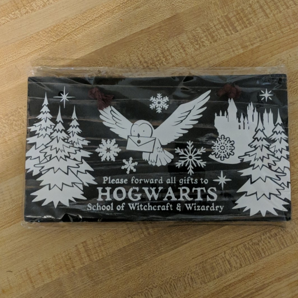 Brand new harry potter Christmas sign